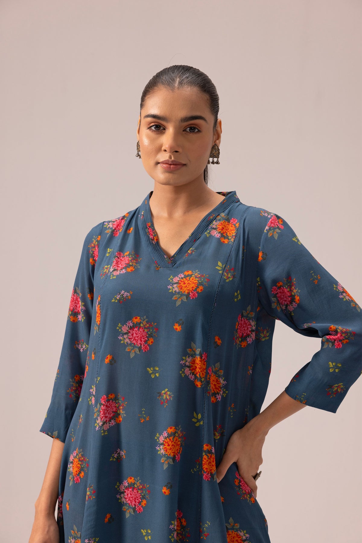 Thea Blue Kurta Set