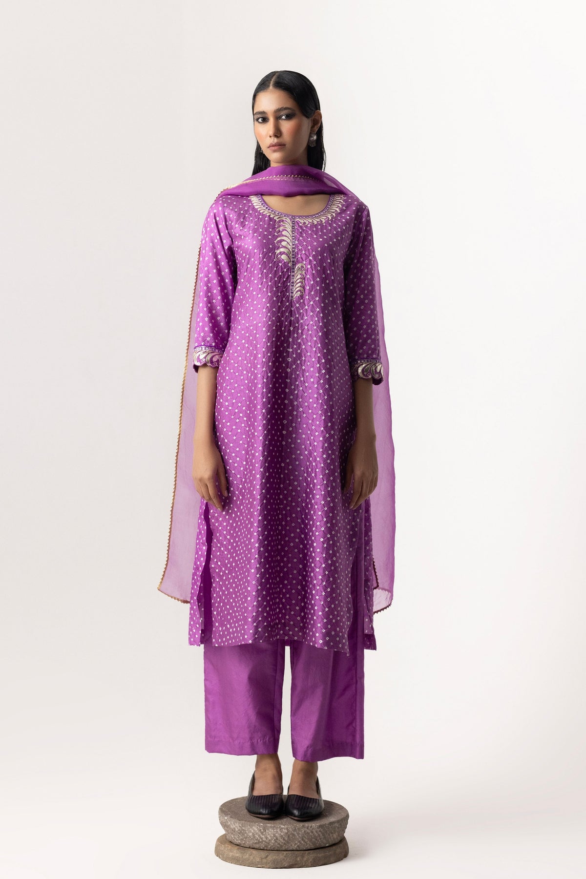 Lavender Jia Kurta Set