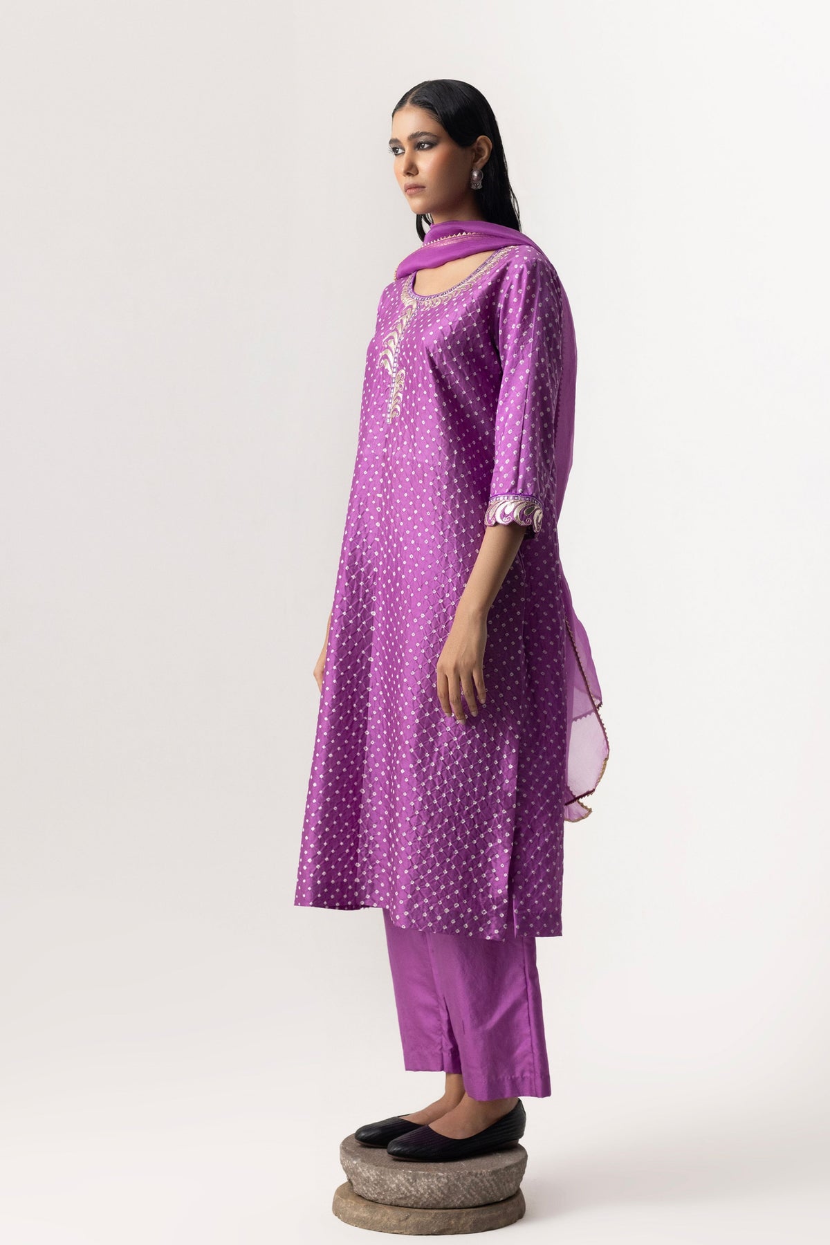 Lavender Jia Kurta Set