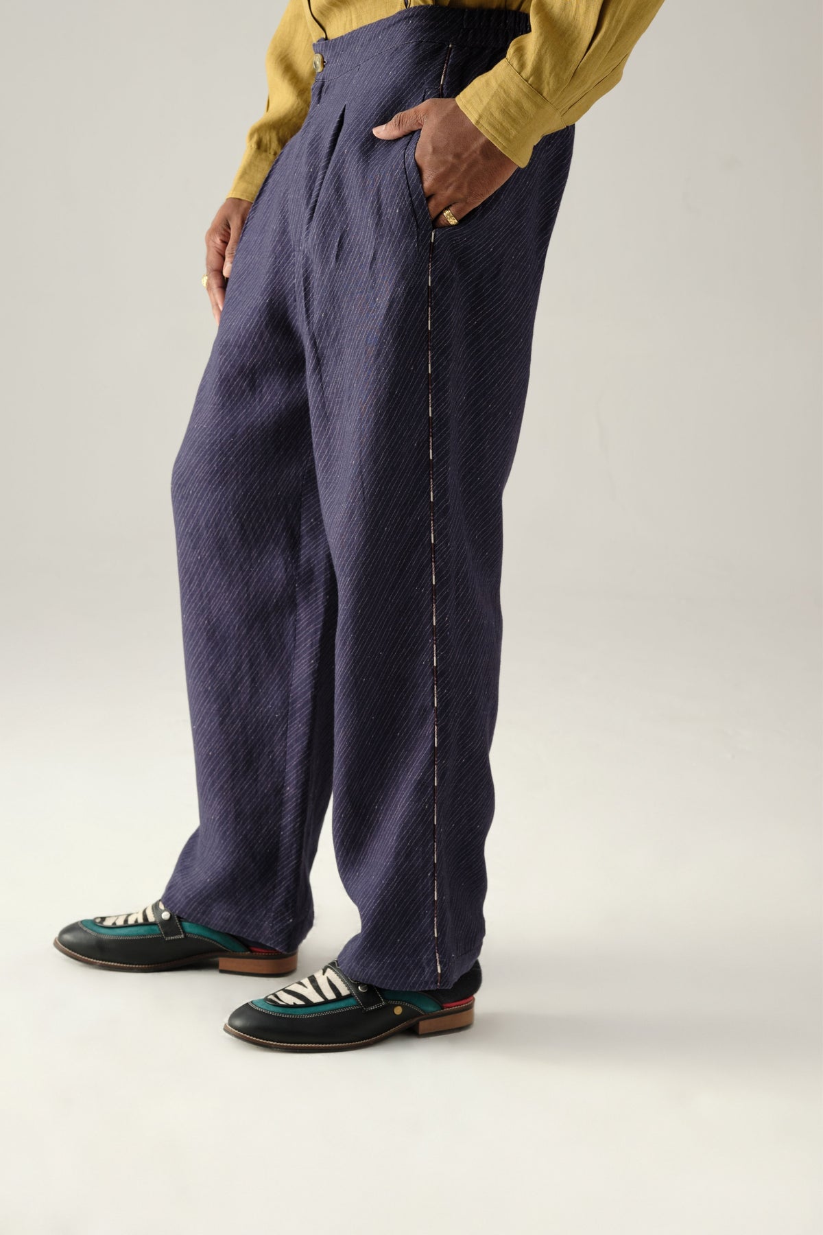 Navy Blue Dane Pants