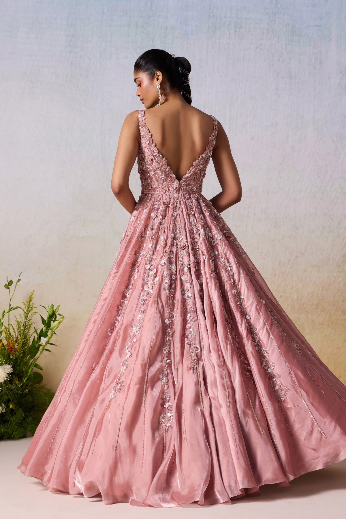 Dusty Rose Gown