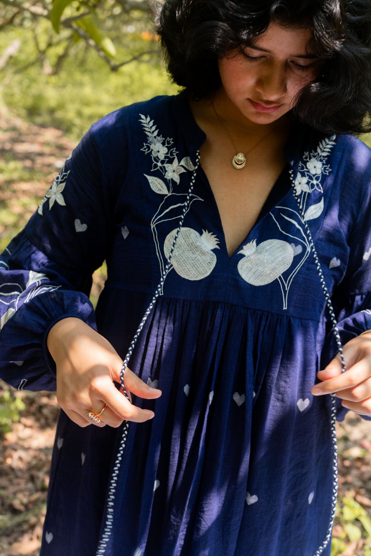 Laya Tunic In Indigo