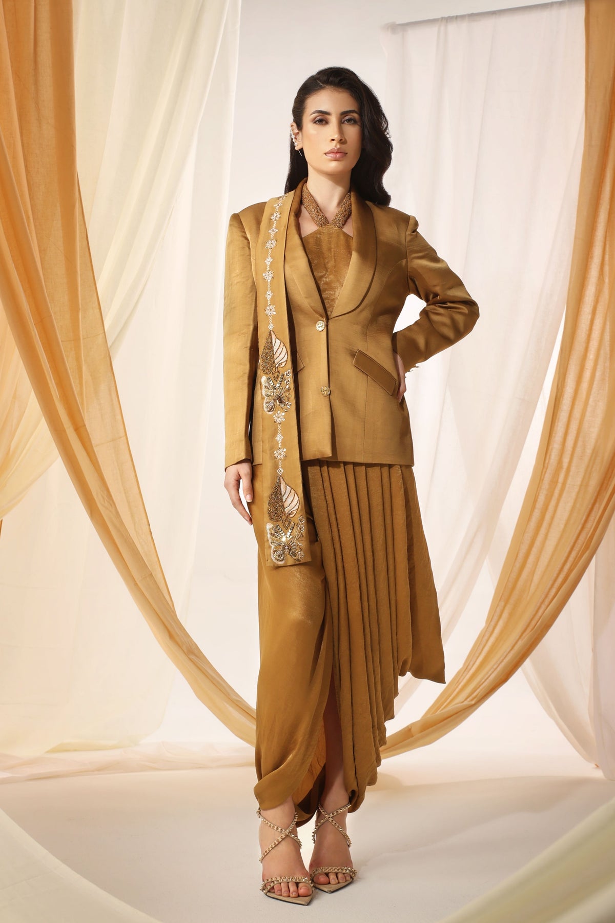 Mandalay Copper Jacket Set