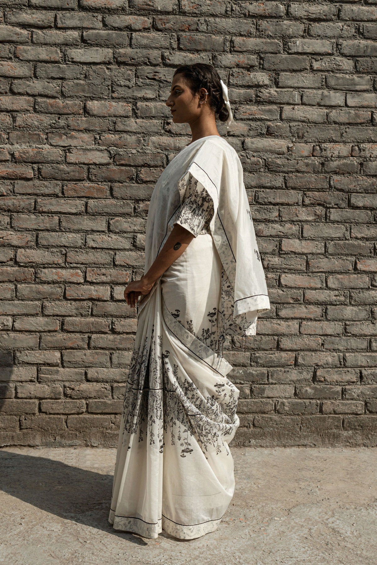 Ivy Chanderi Saree