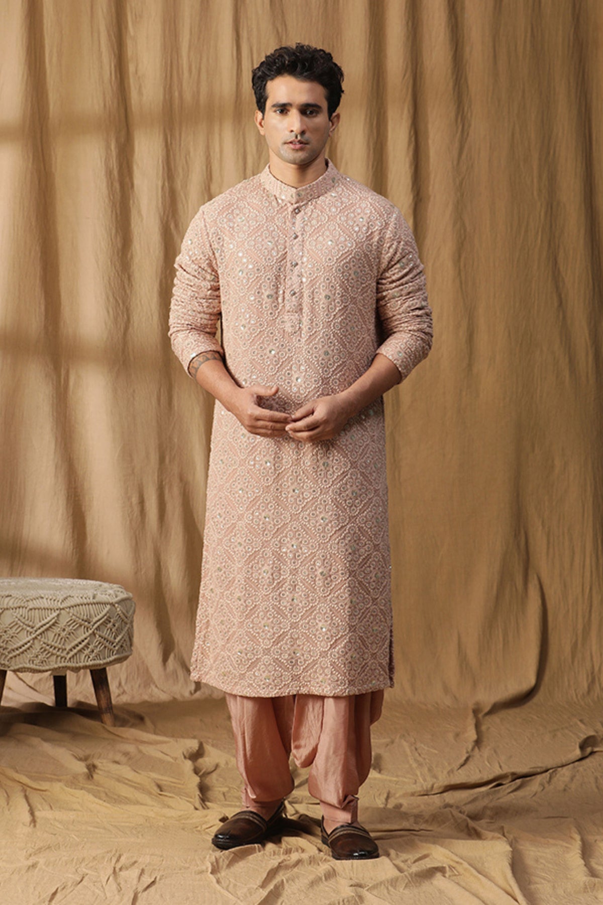 Lakhnavi Kurta Salwar Set