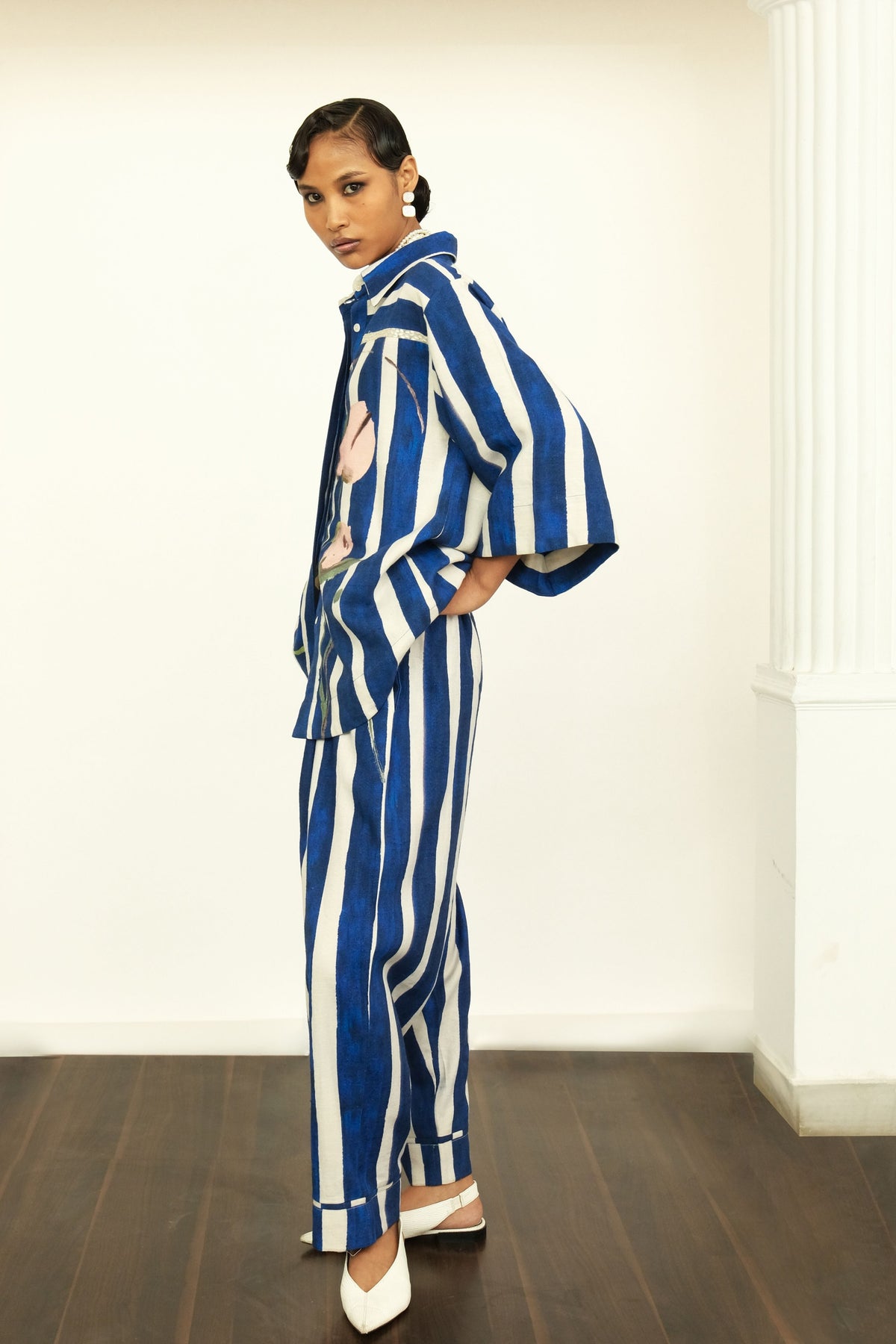 Prussian Stripes Shirt Set