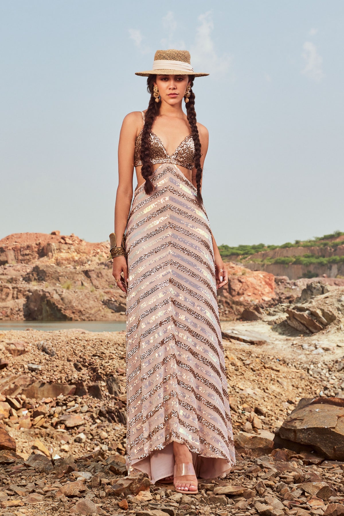 Mojave Sequins
gown