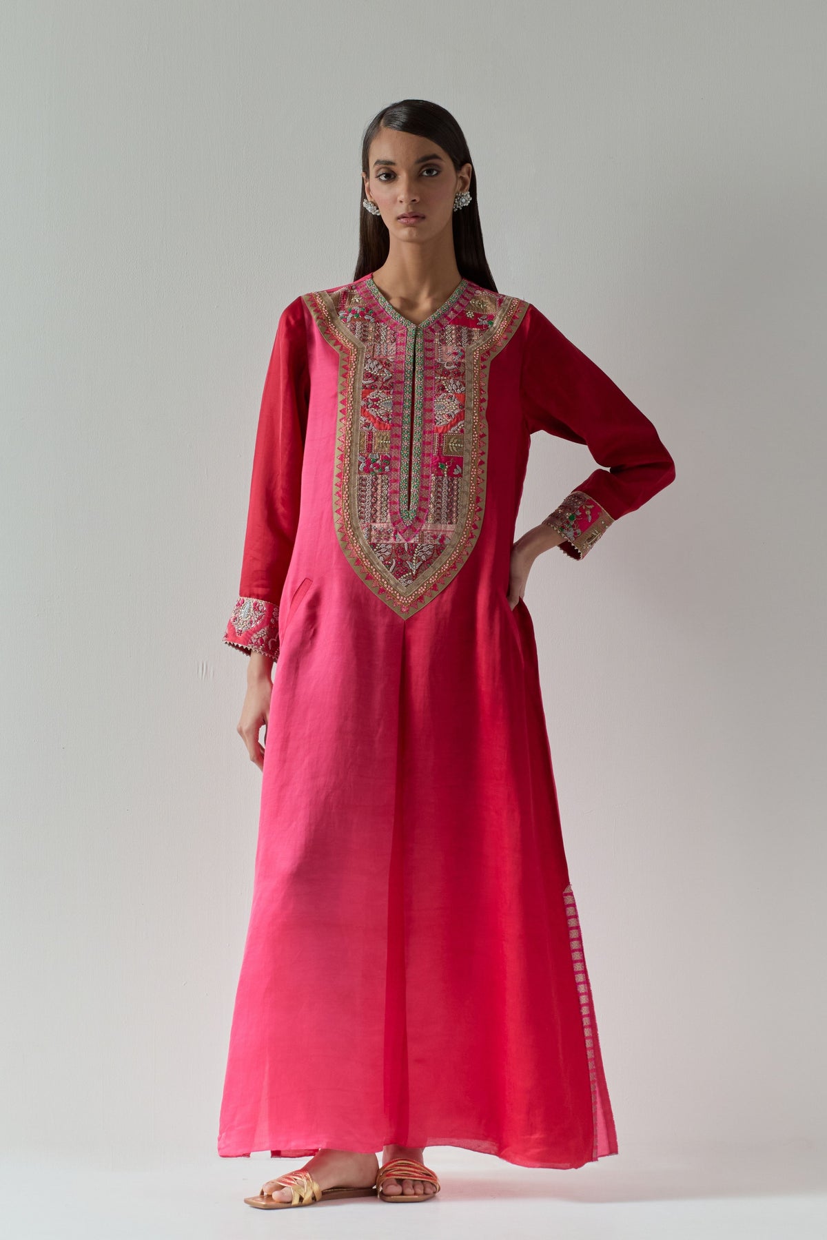 Pink Kaftan