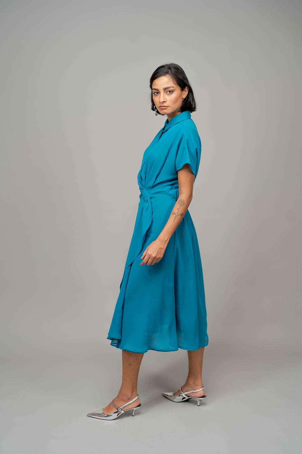 Georgette Wrap Dress