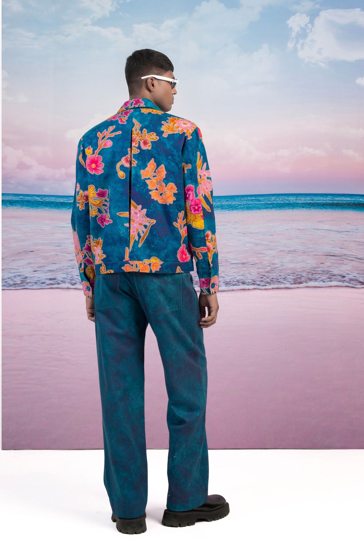 Seasons Blue Floral Jacket