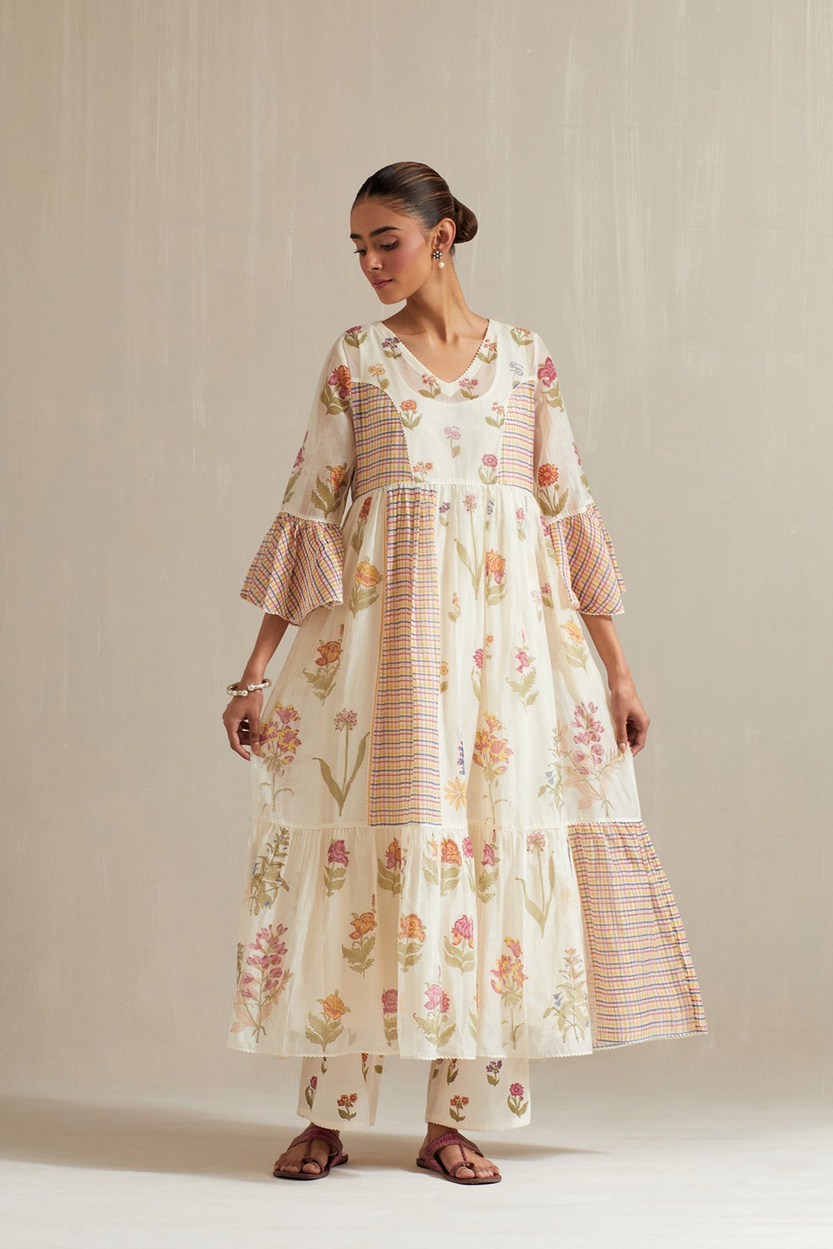 Off white Kurta dress set