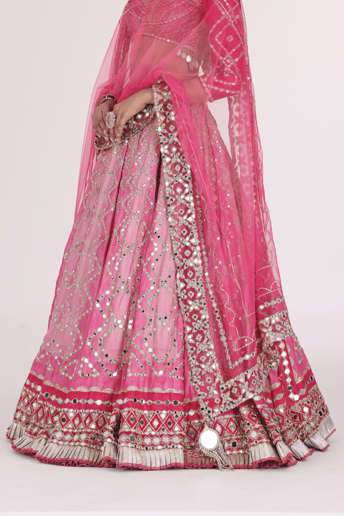 Begam Hues Printed Lehenga Set