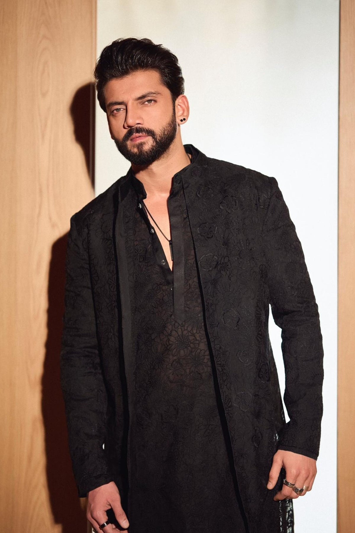 Zaheer Iqbal in Varun Bahl Menswear