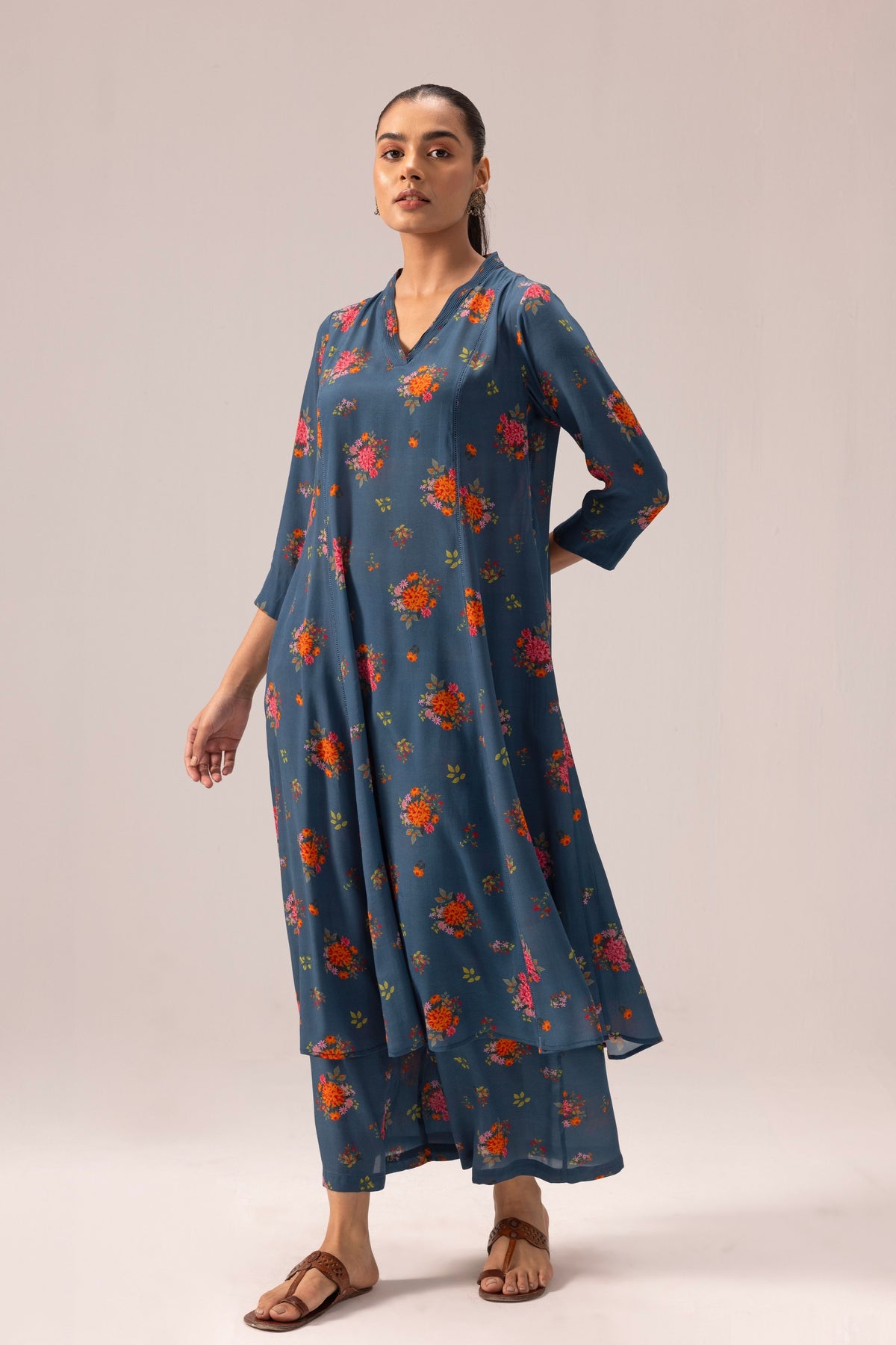 Thea Blue Kurta Set