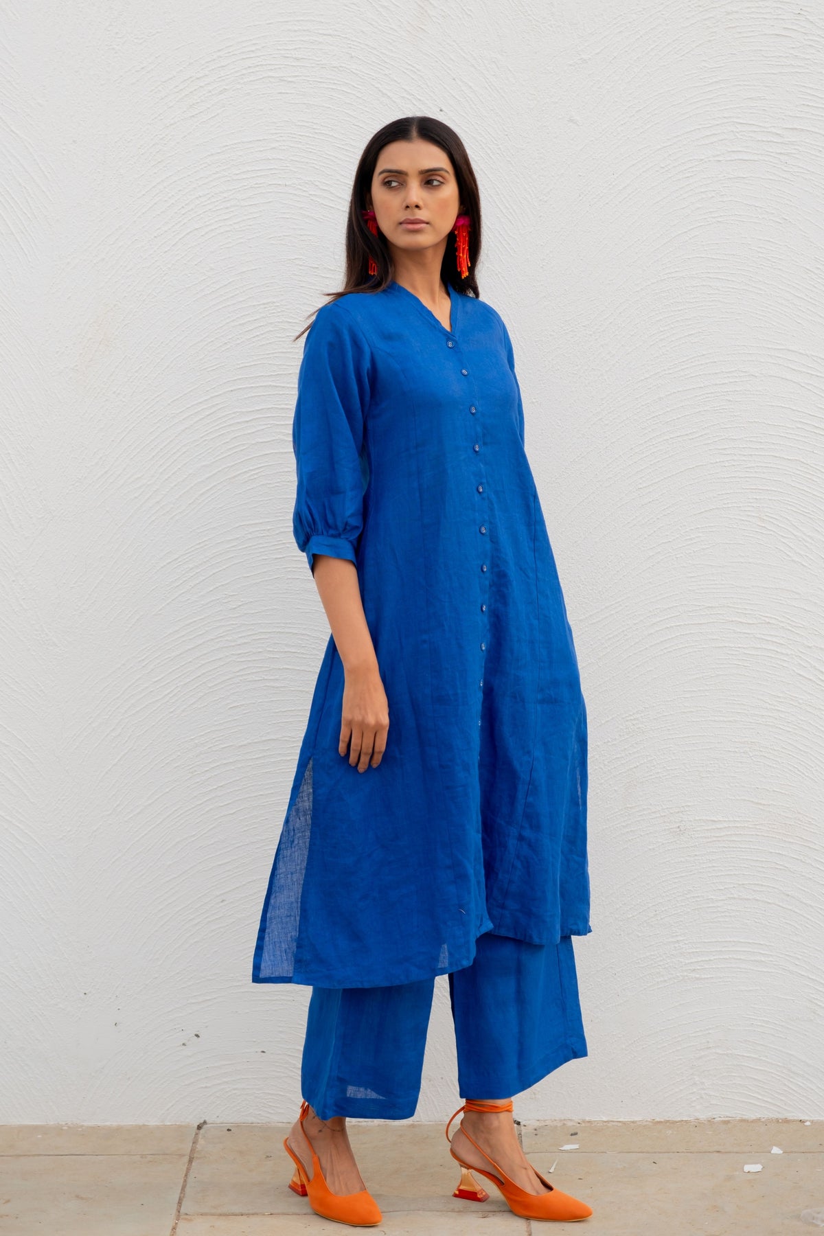 Sapphire Buttondown Kurta