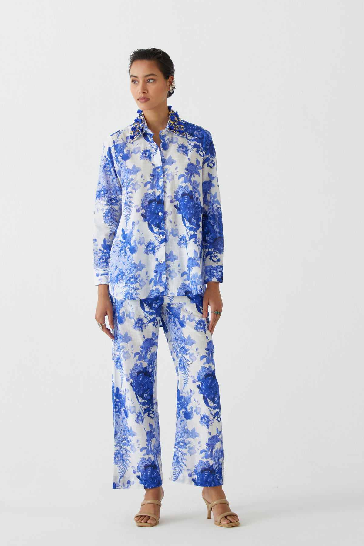 Chintz Shirt &amp; Trousers