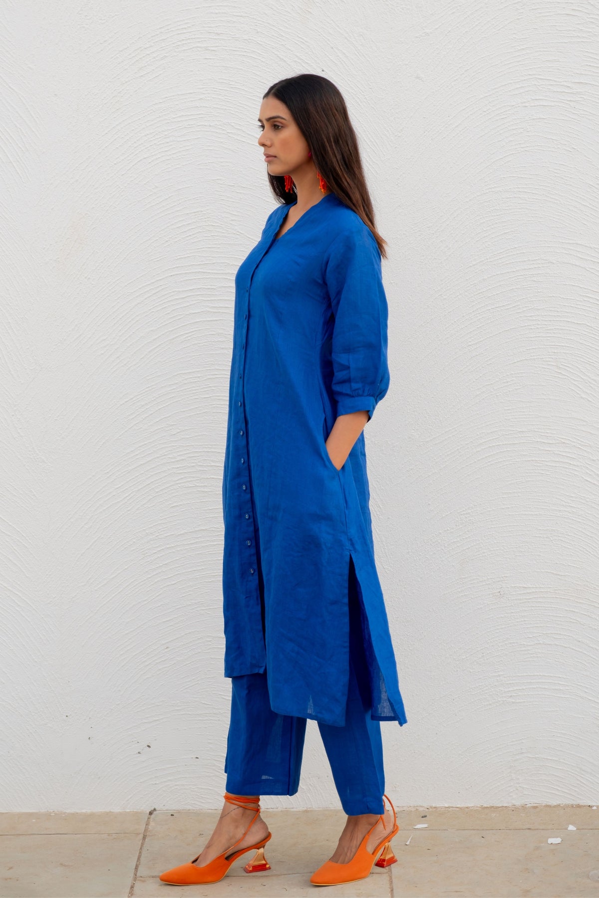 Sapphire Buttondown Kurta