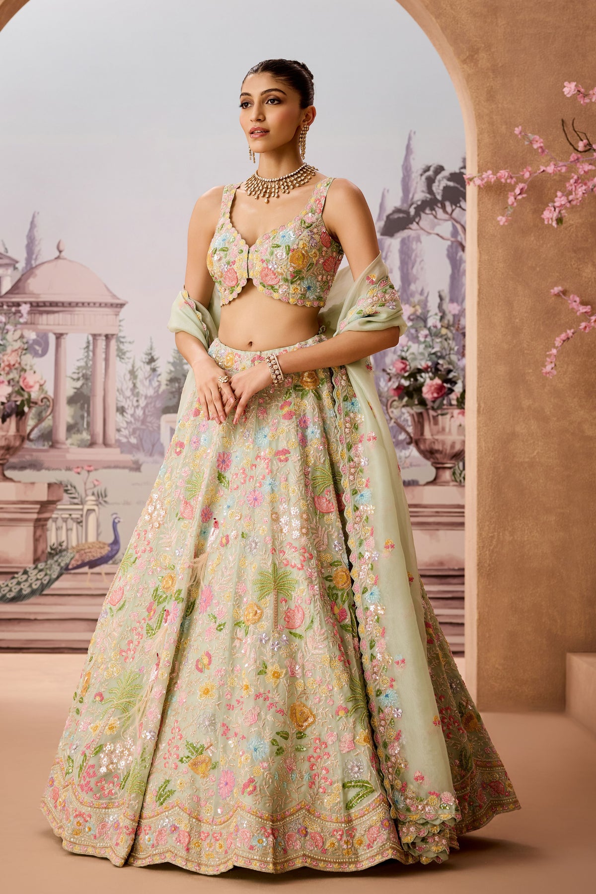 Ntu Enchanted Forest Lehenga Set