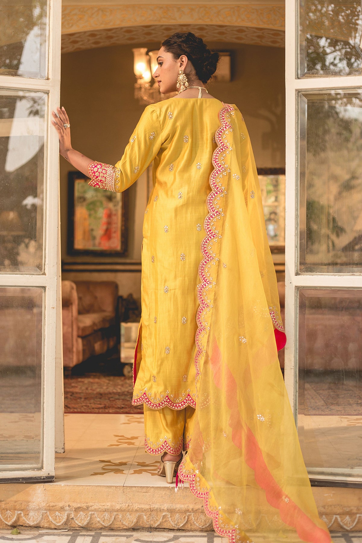 Yellow Kurta Set