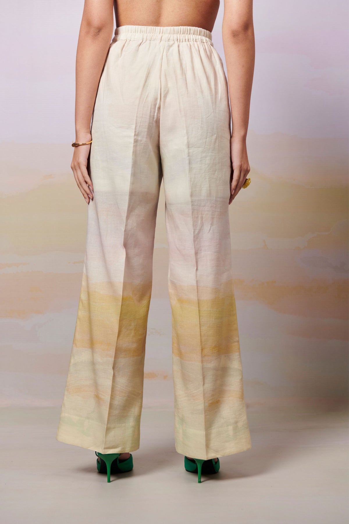 After Glow Linen Trousers