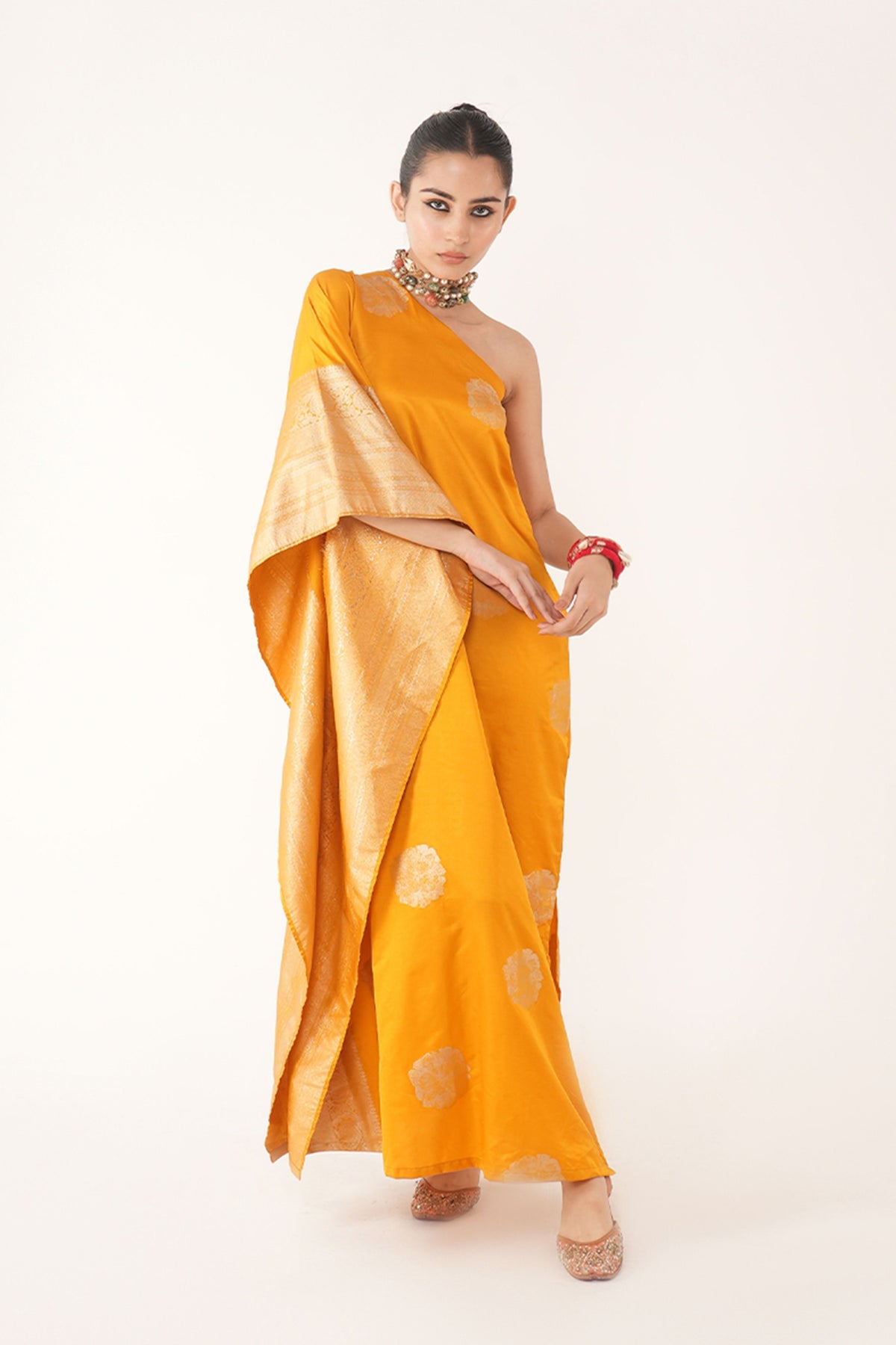 Gul Kaftan in Yellow