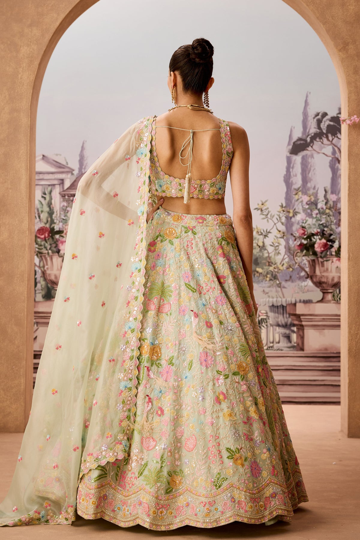 Ntu Enchanted Forest Lehenga Set