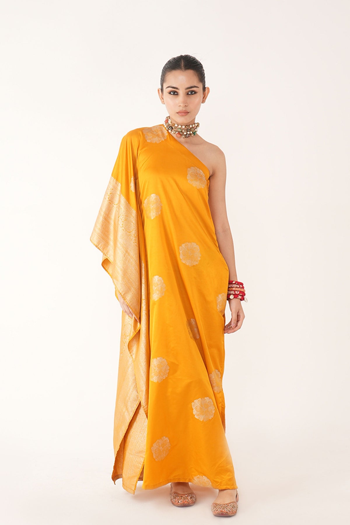 Gul Kaftan in Yellow