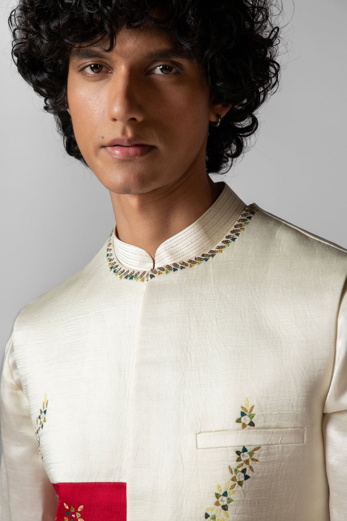 Gaj Nehru Kurta Set