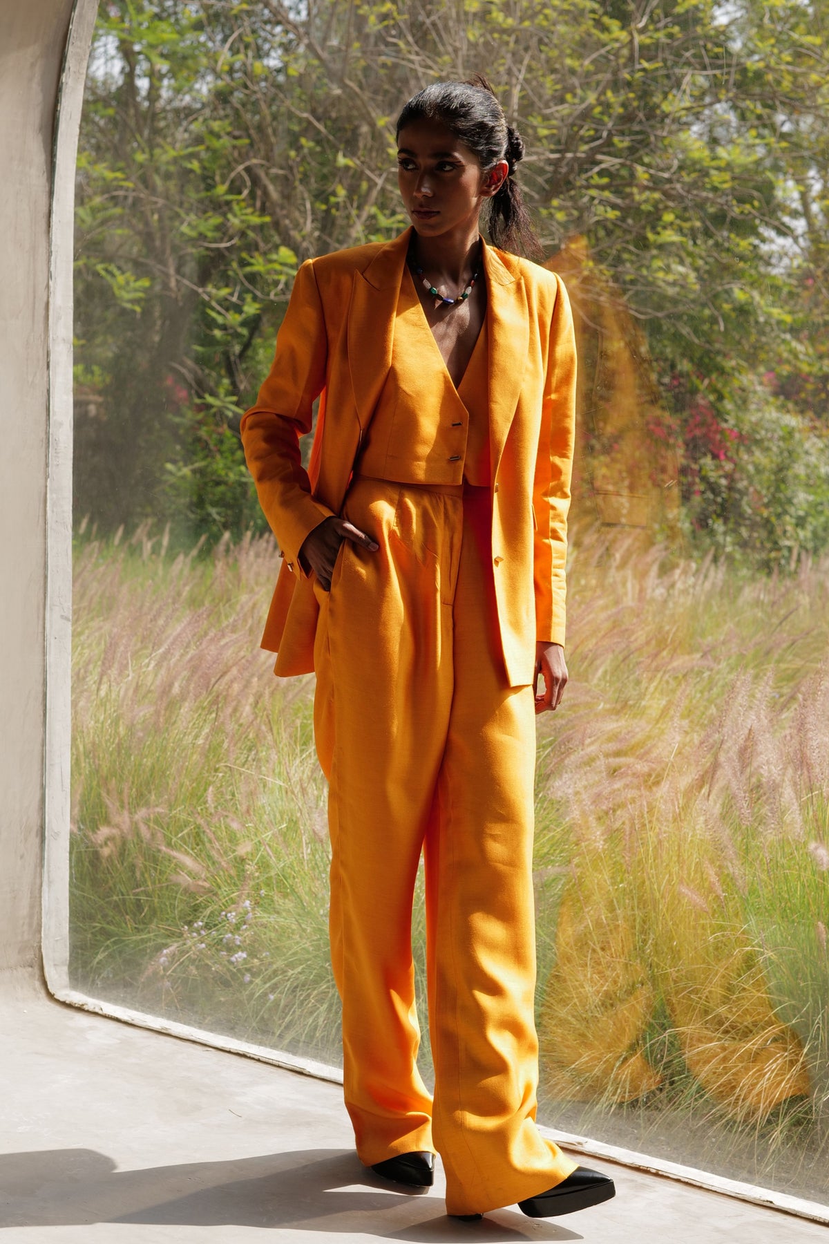 Autumn Glory Three Piece Suit