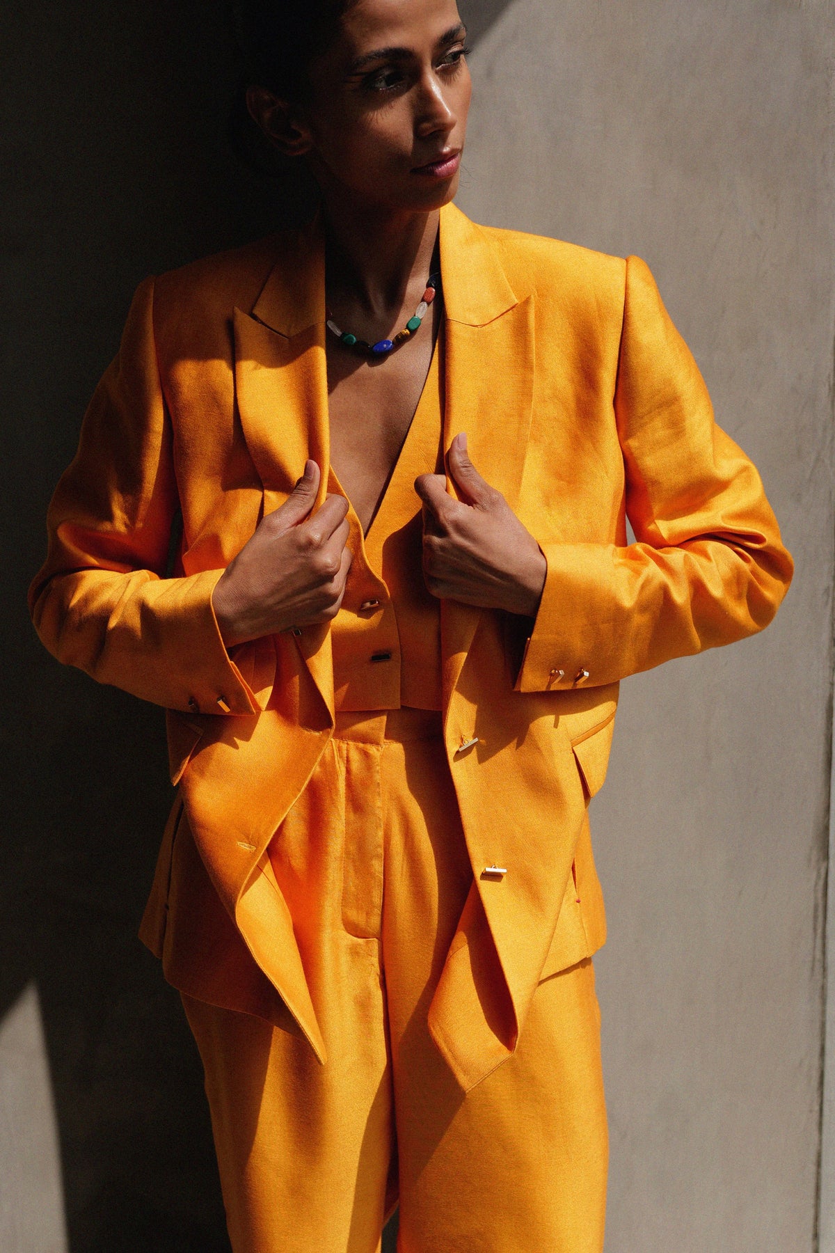 Autumn Glory Three Piece Suit