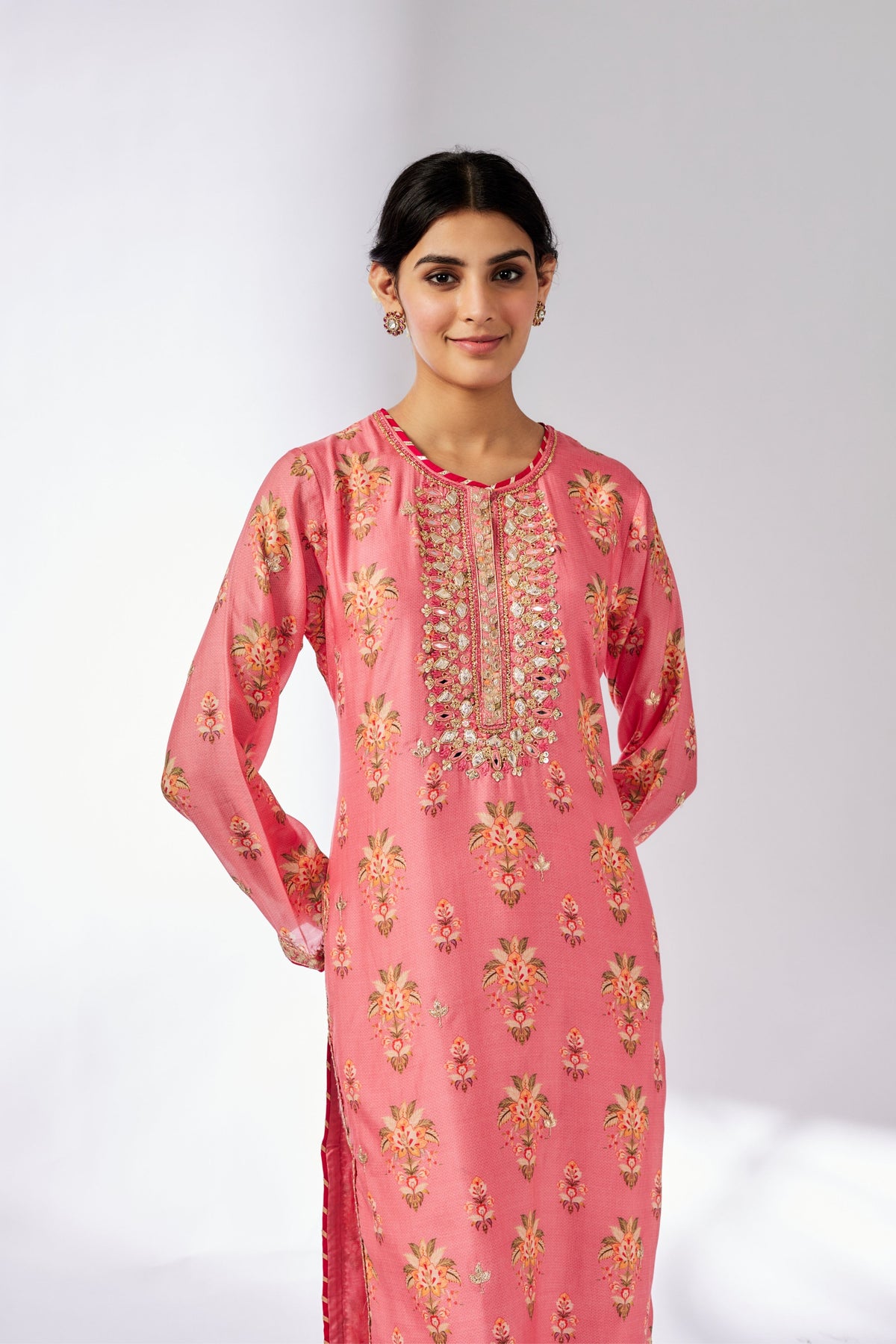 Pink Dhara Tunic