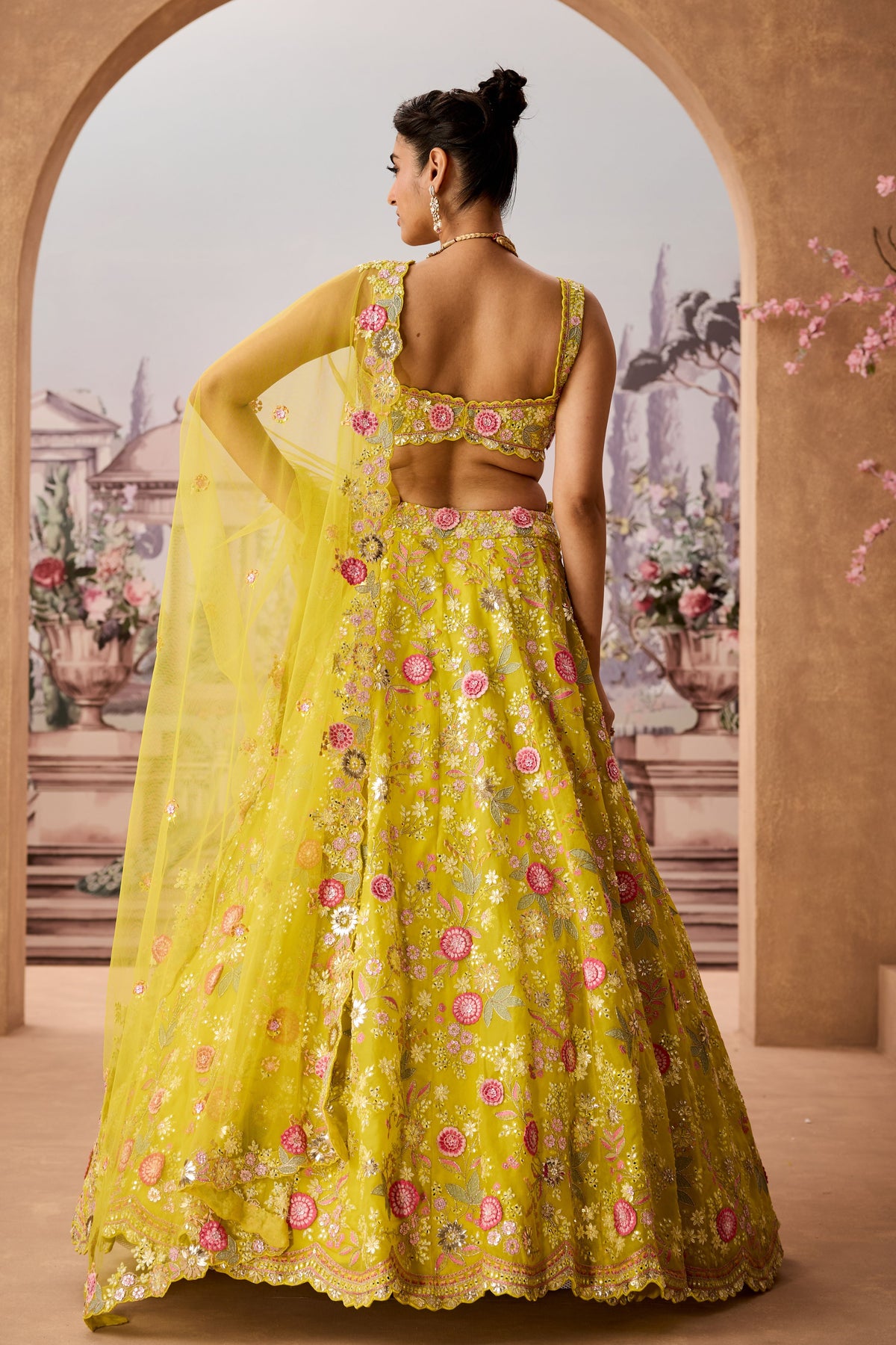 Msi 3d Lehenga Set