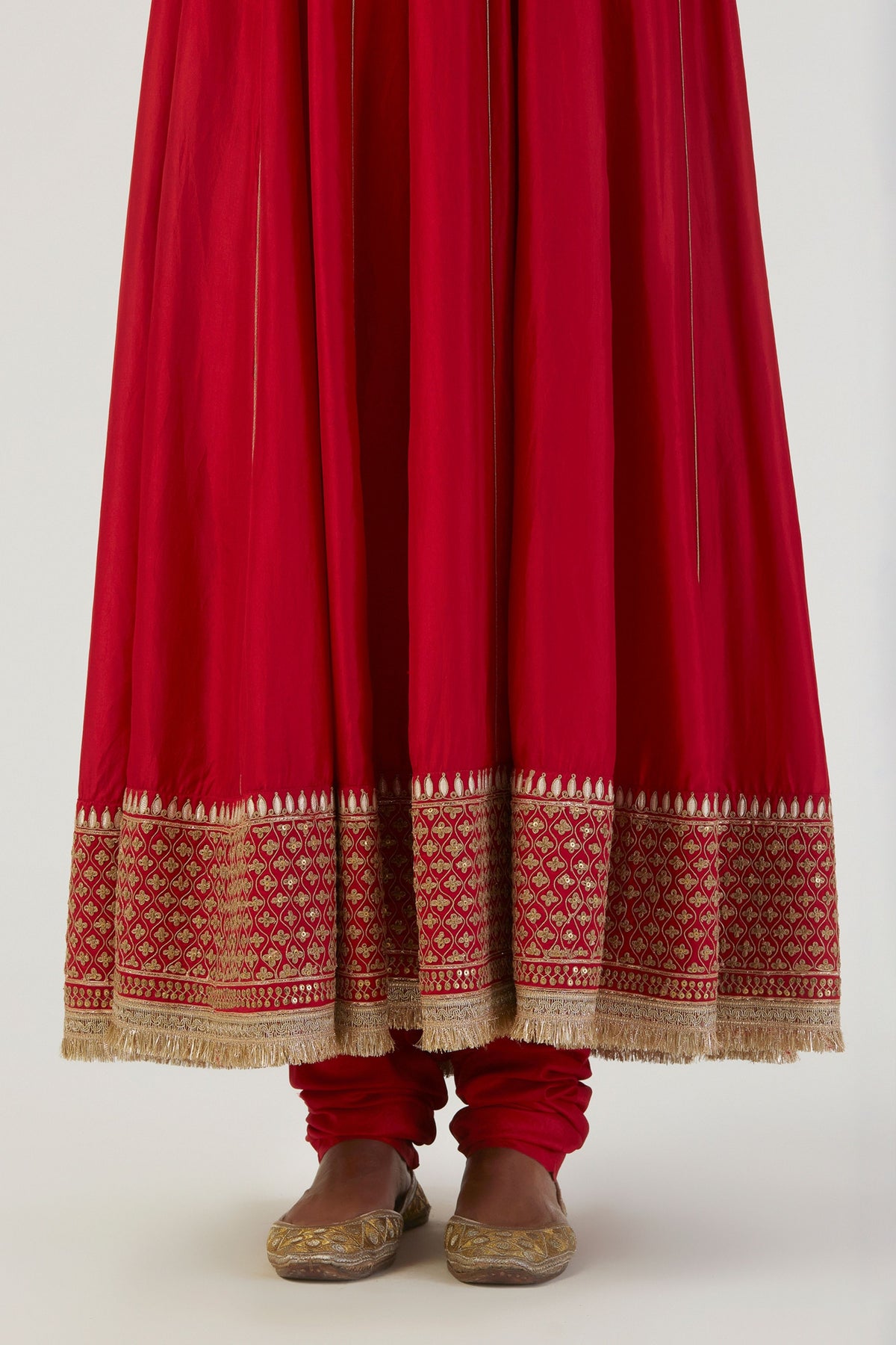 Kriti Red Anarkali