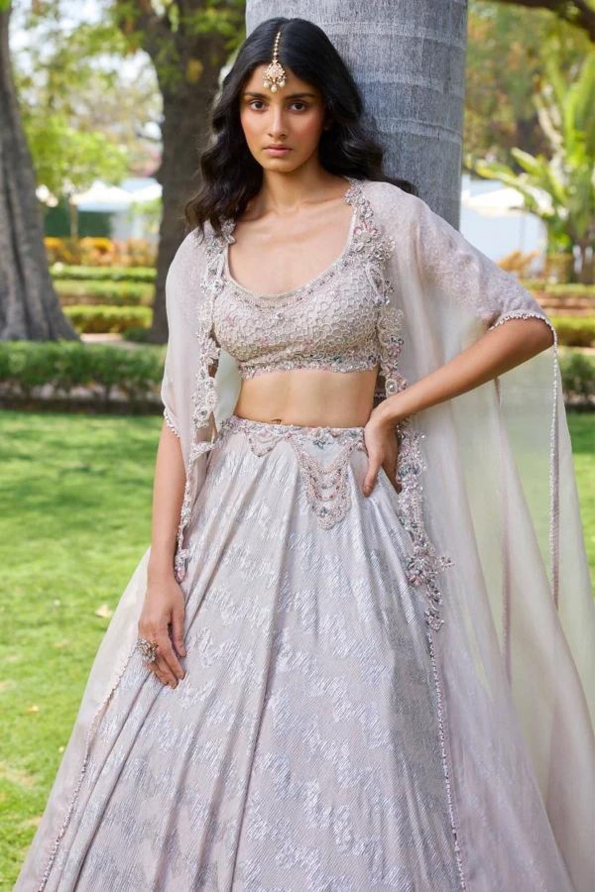 Adeline chiffon Lehenga Set