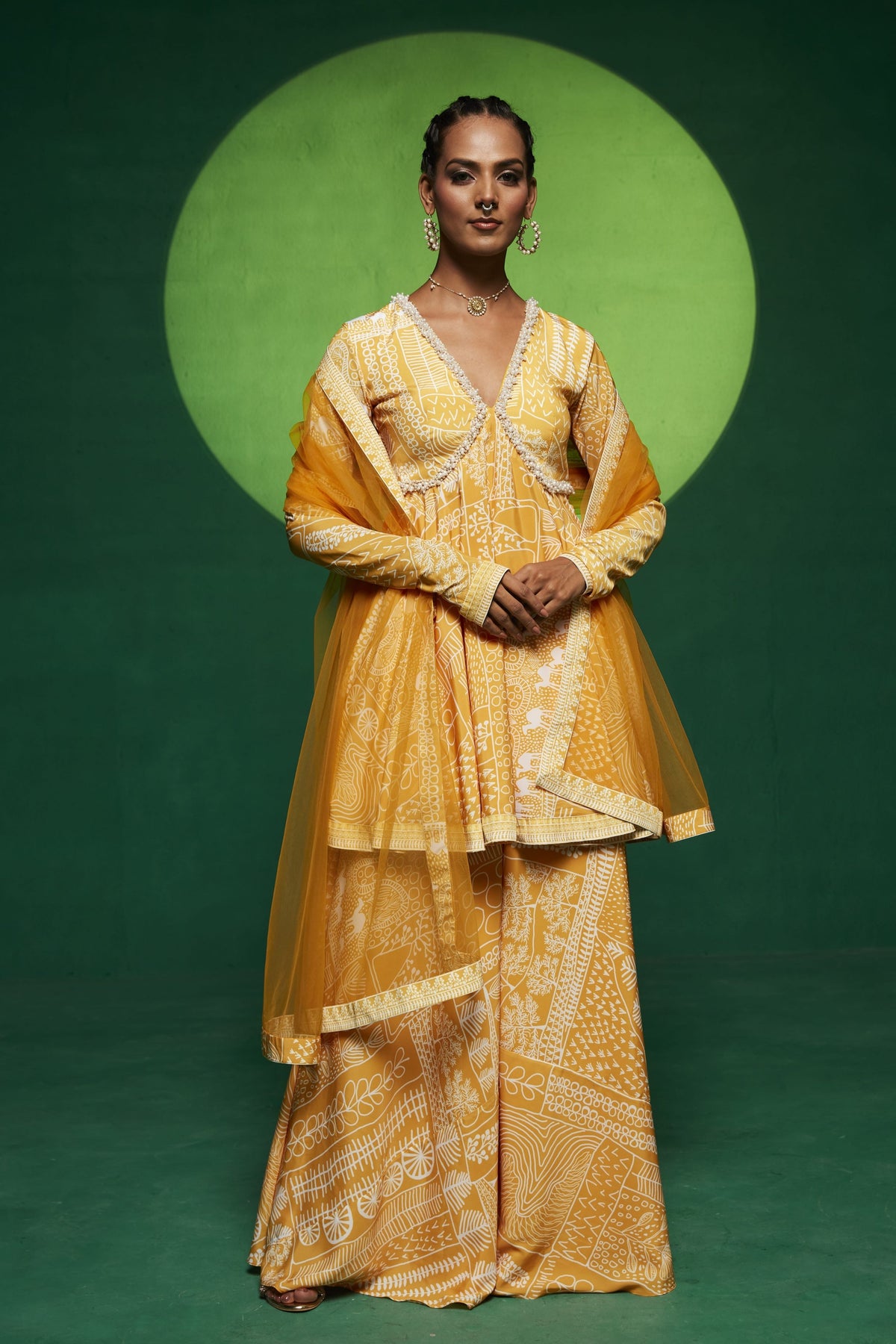 Yellow Kurta Set