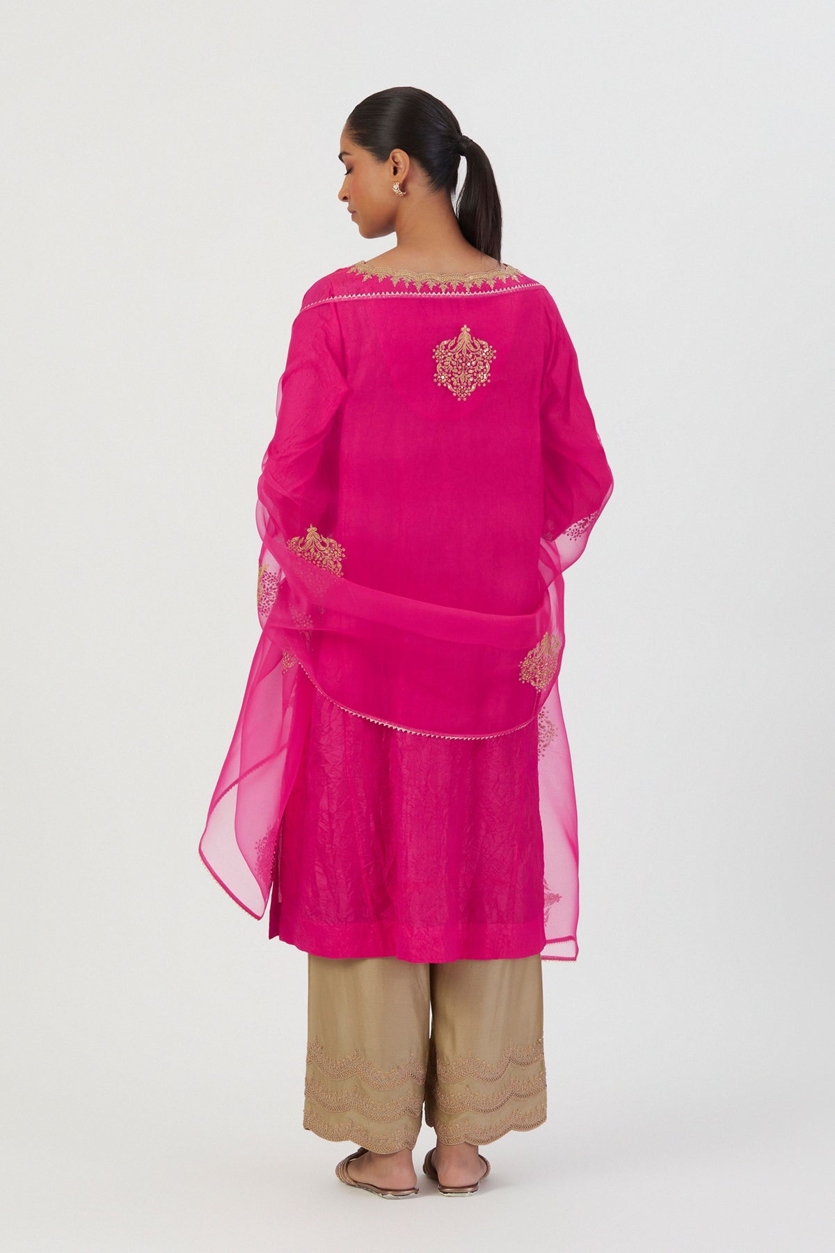 Fuschia Deepa Dupatta