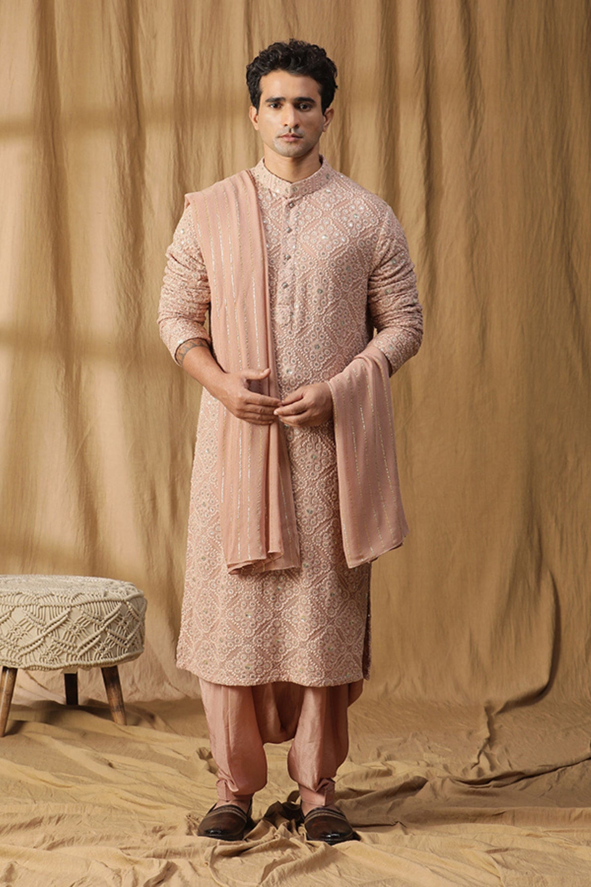 Lakhnavi Kurta Salwar Set