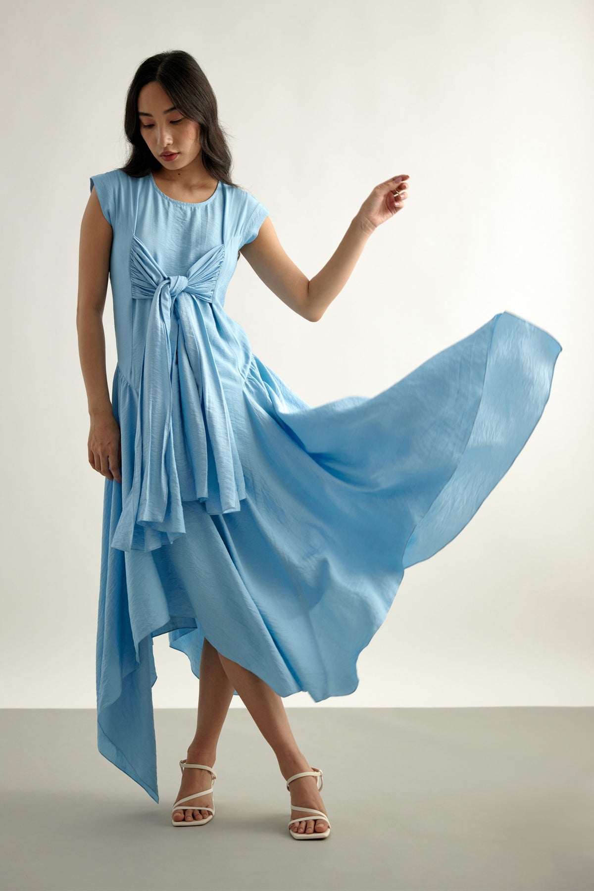 Echo Blue Flowy Dress