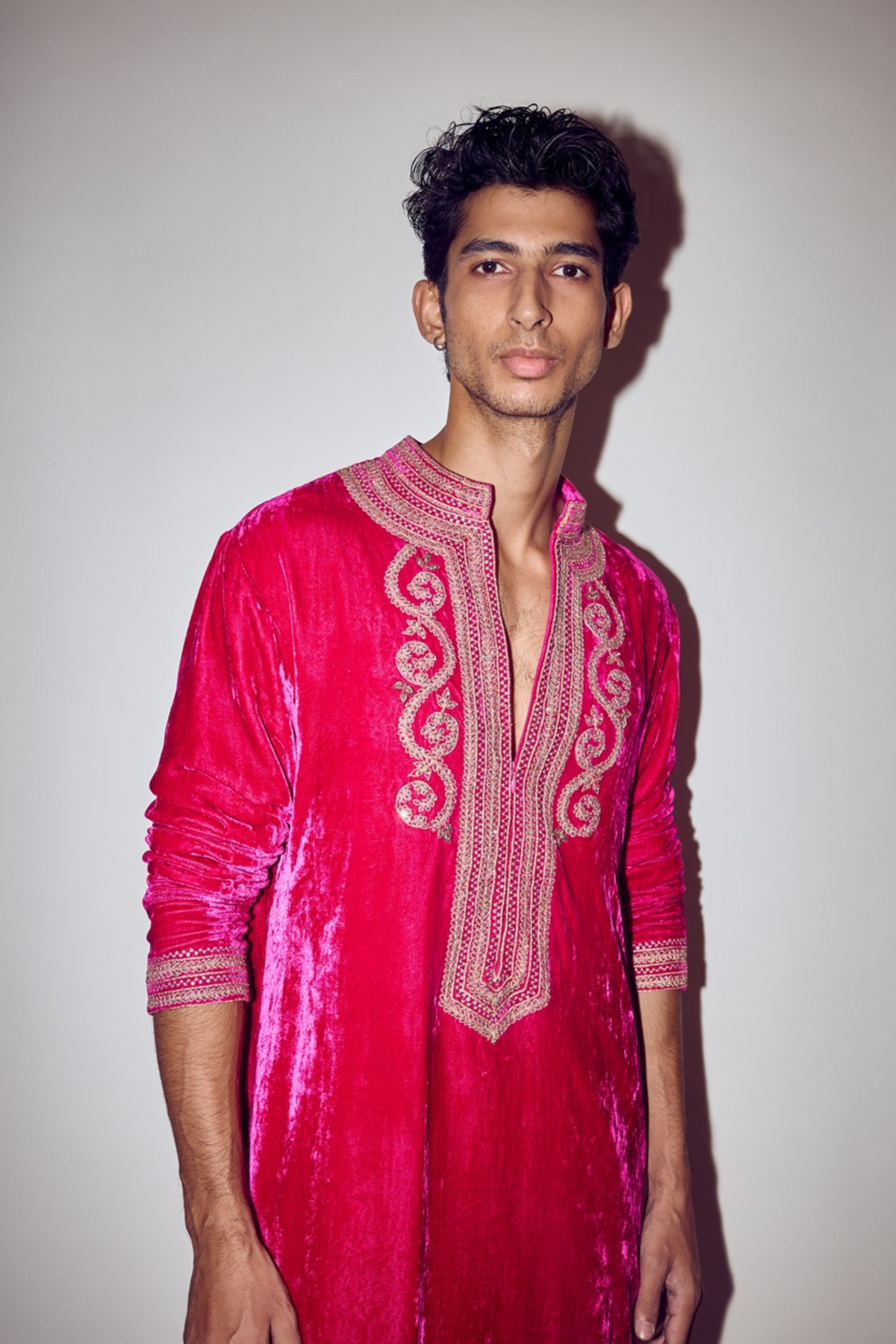 Gulabi Gulaal Kurta Set