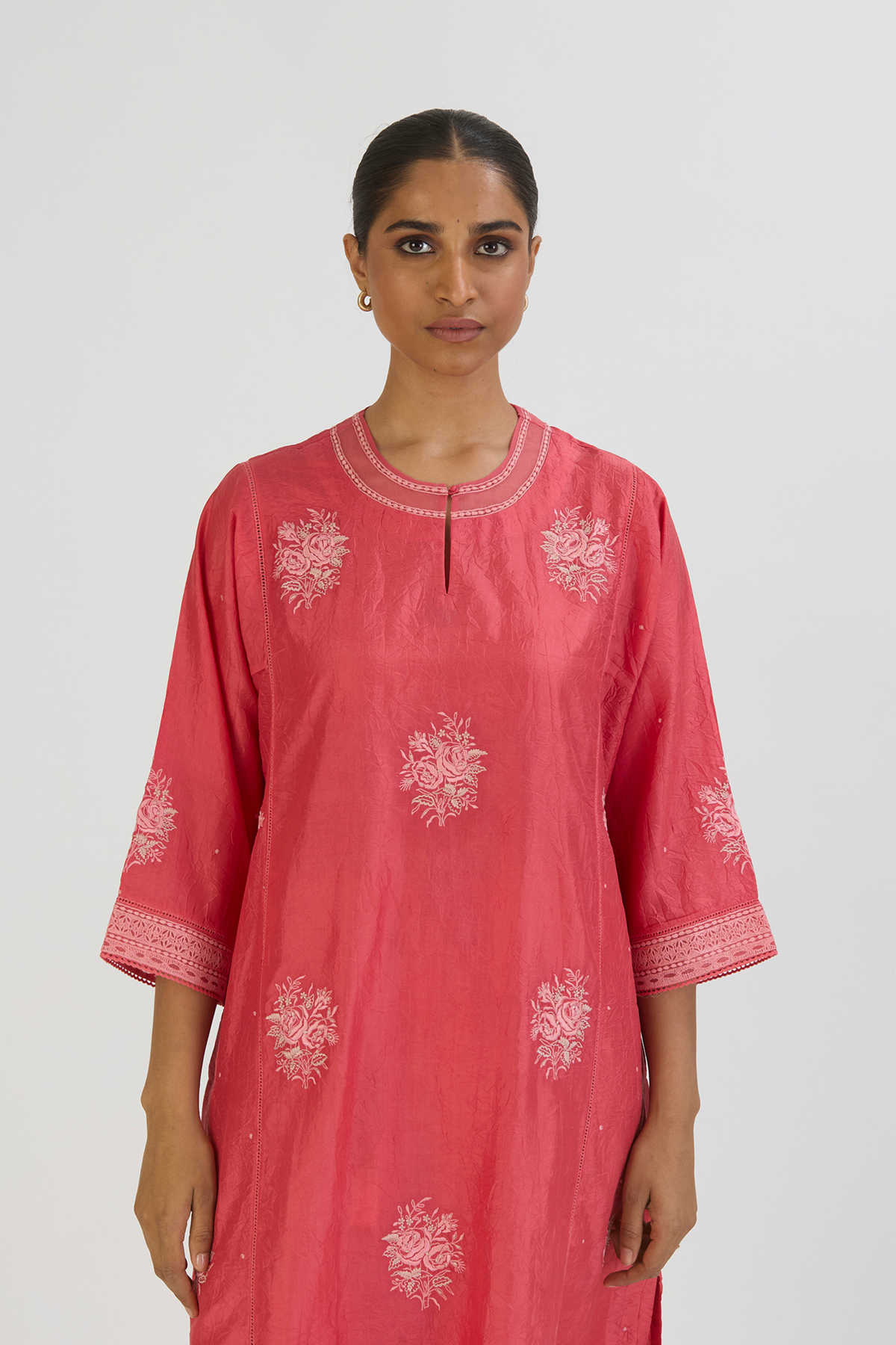 Pink Aadhya Kurta and Pant