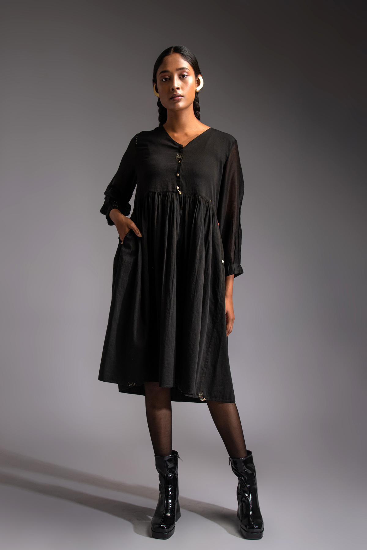 Nomad  Midi Dress Noir