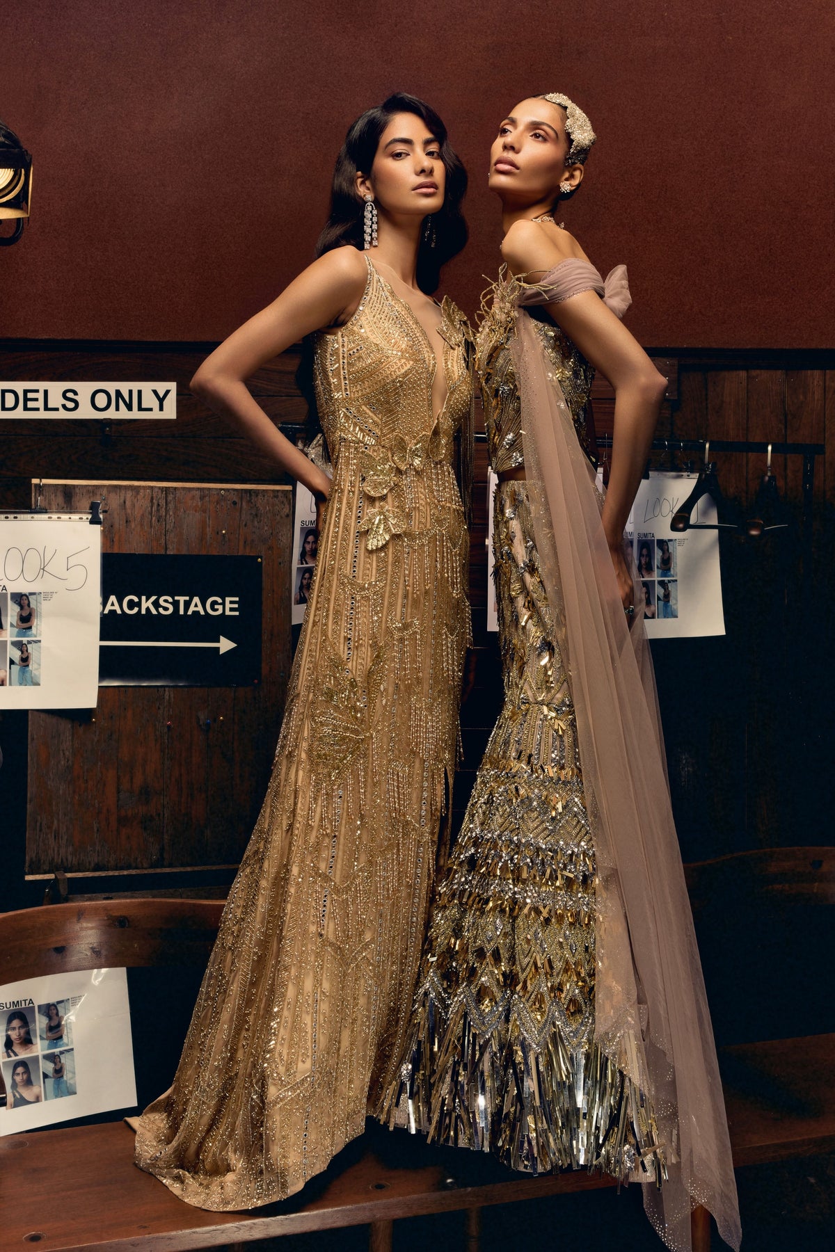 Gold Tassel Gown