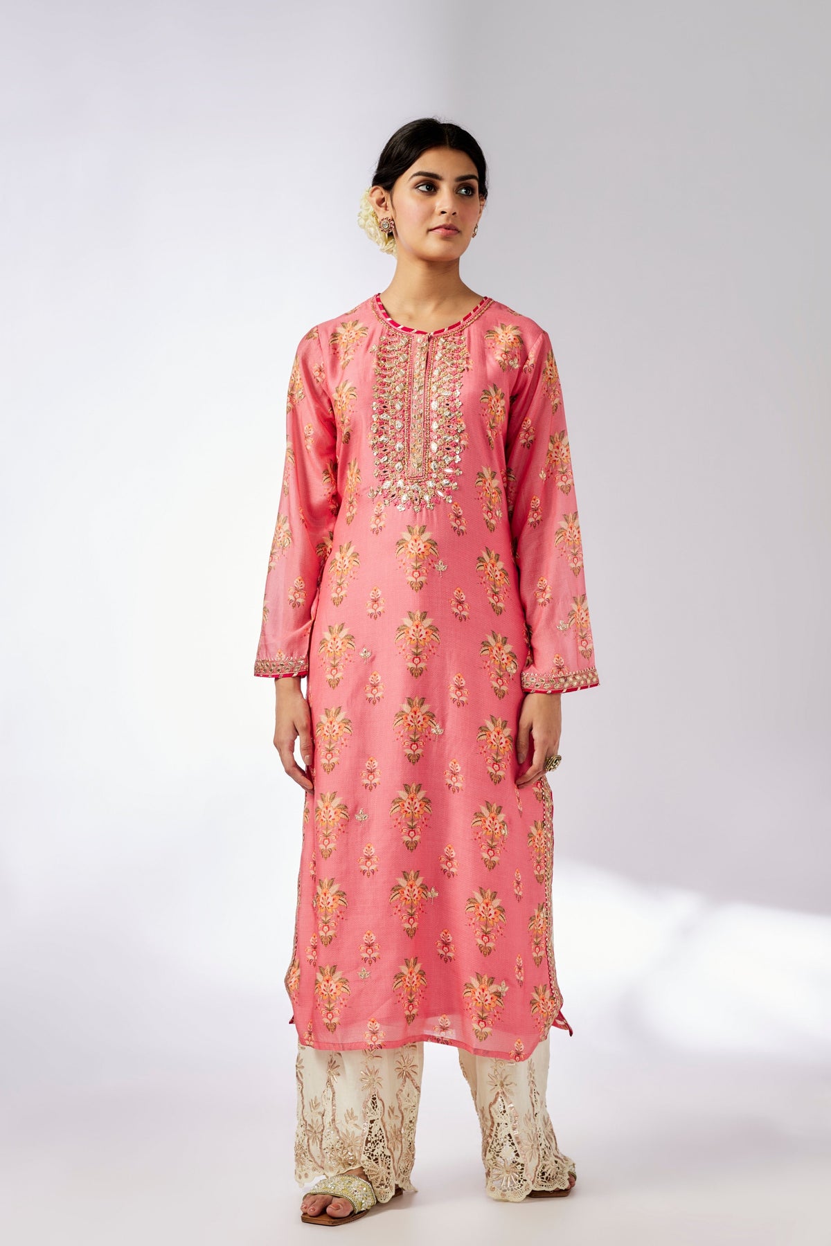 Pink Dhara Tunic