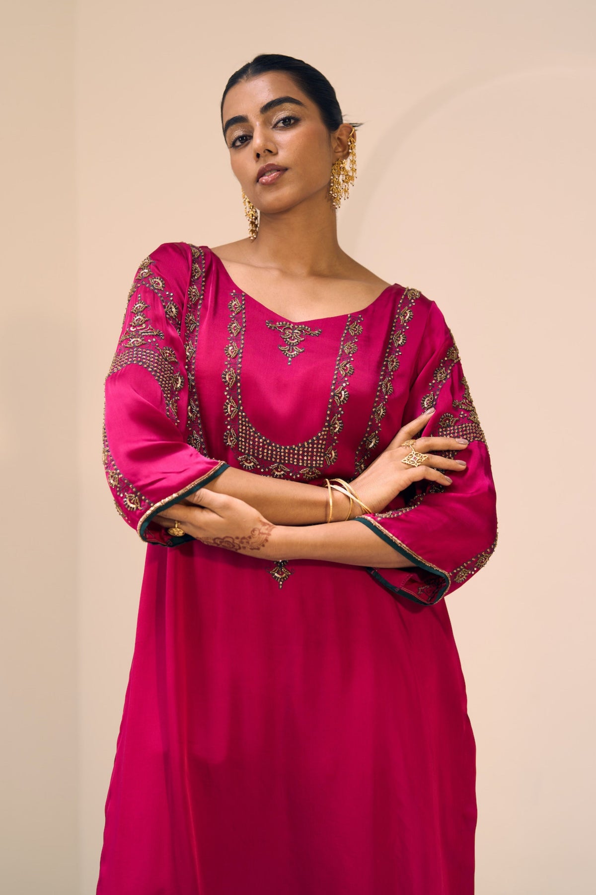 Pink Anya Kurta Set