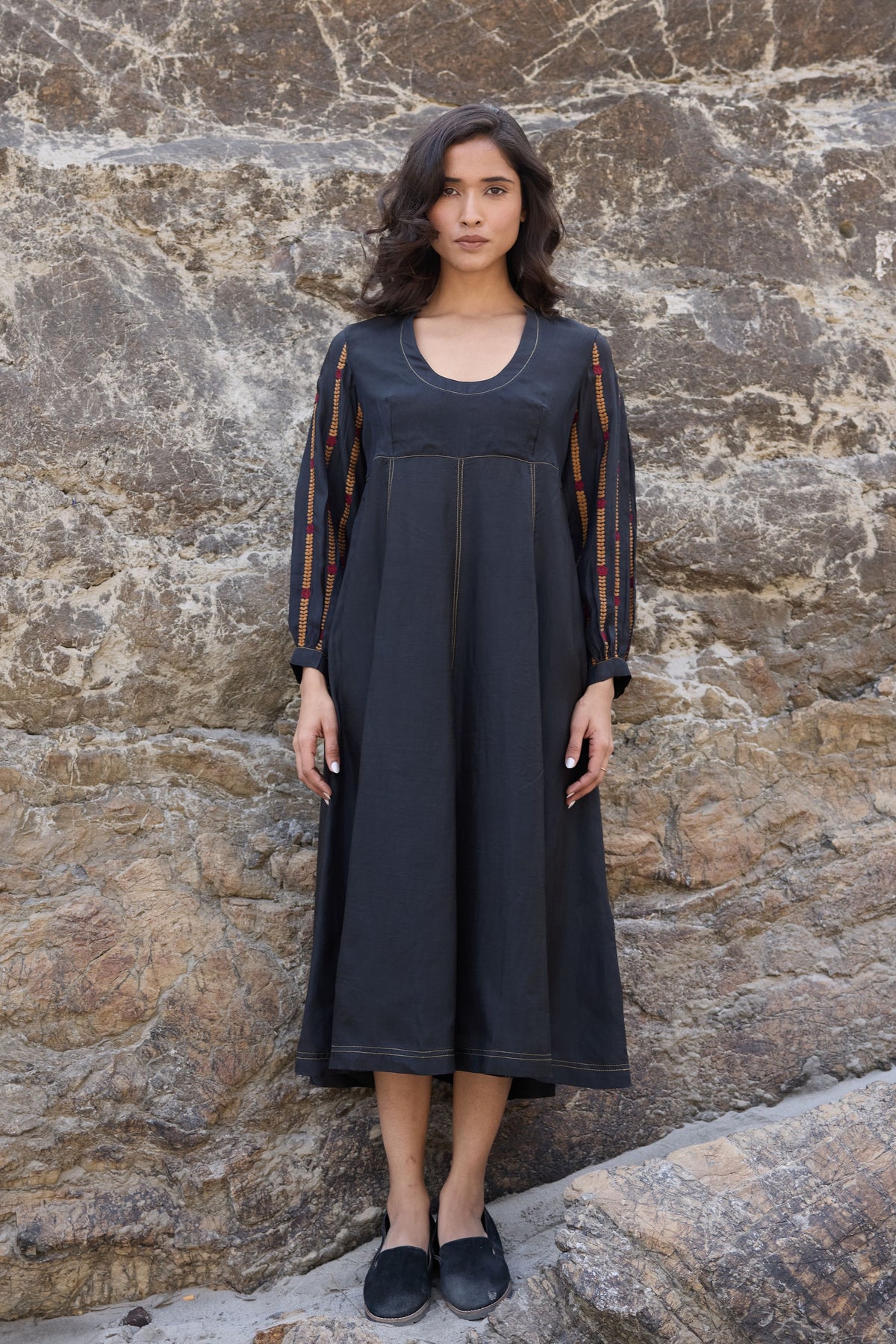 Black Midi Dress