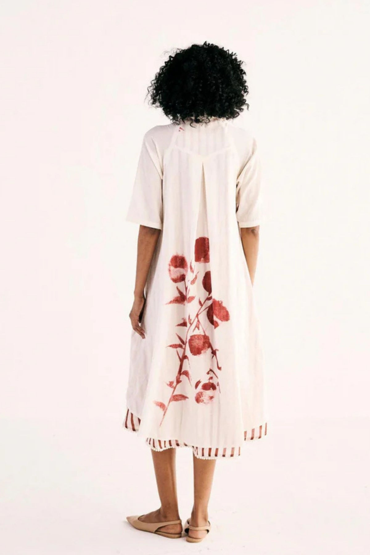 Wild Rose Shirt Dress