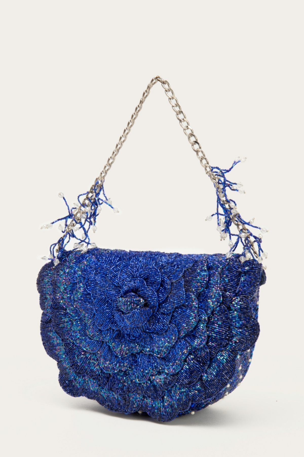 Coco Beaded Sling – Electric Blue