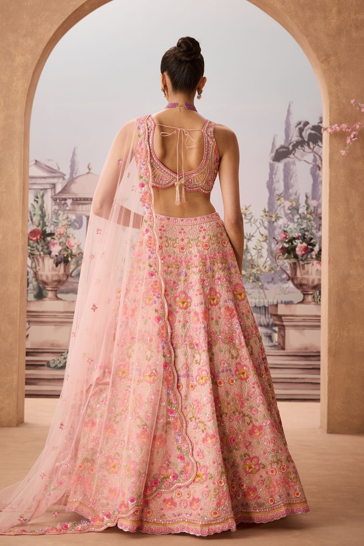 Rj Crystal Cutdana Lehenga Set