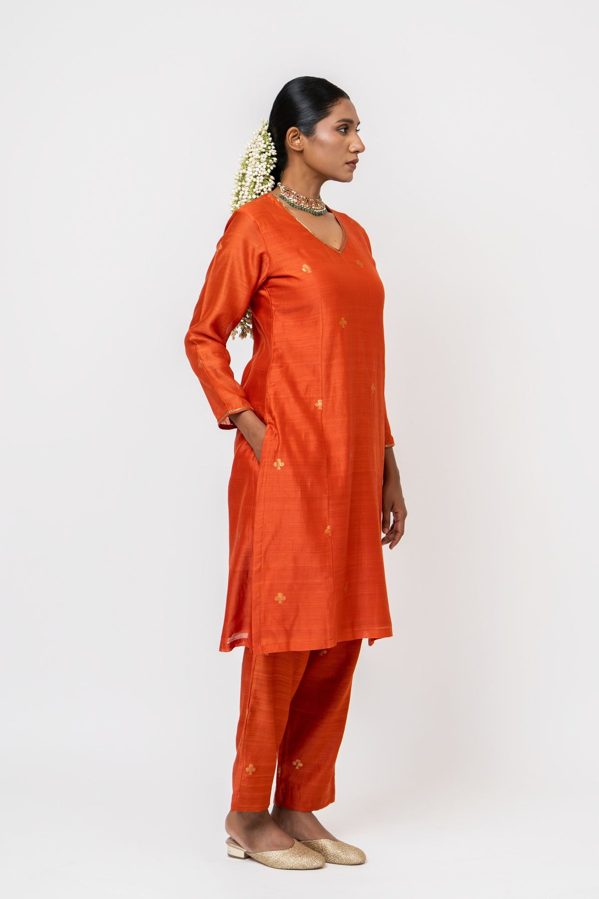 Umber Kurta Set