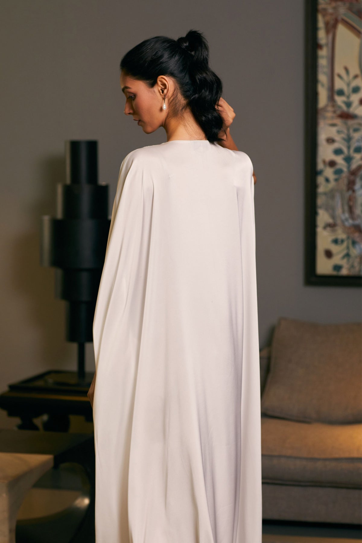 Ivory Rope Kaftan